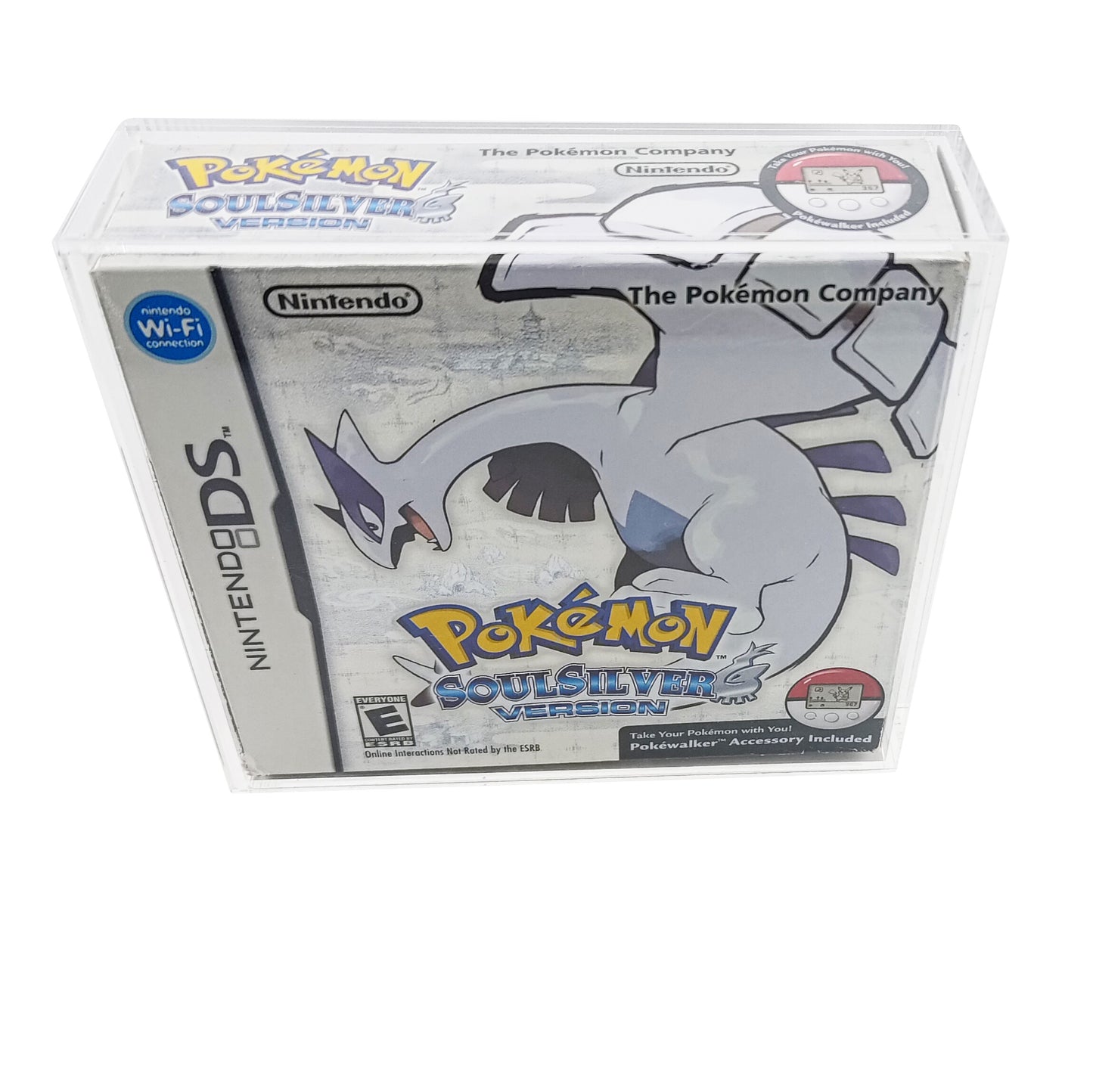 Pokemon Heart Gold Pokemon Soul Silver Acrylic Box Protector and Display Case