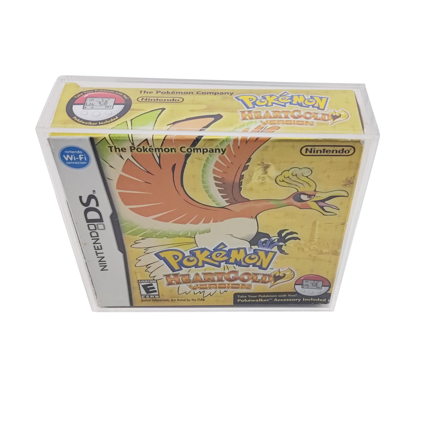 Pokemon Heart Gold Pokemon Soul Silver Acrylic Box Protector and Display Case