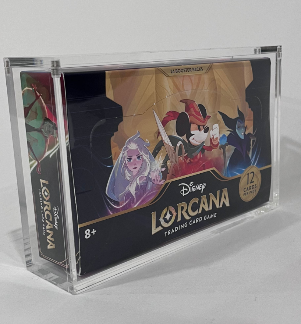 Lorcana Booster Box Acrylic Display Case