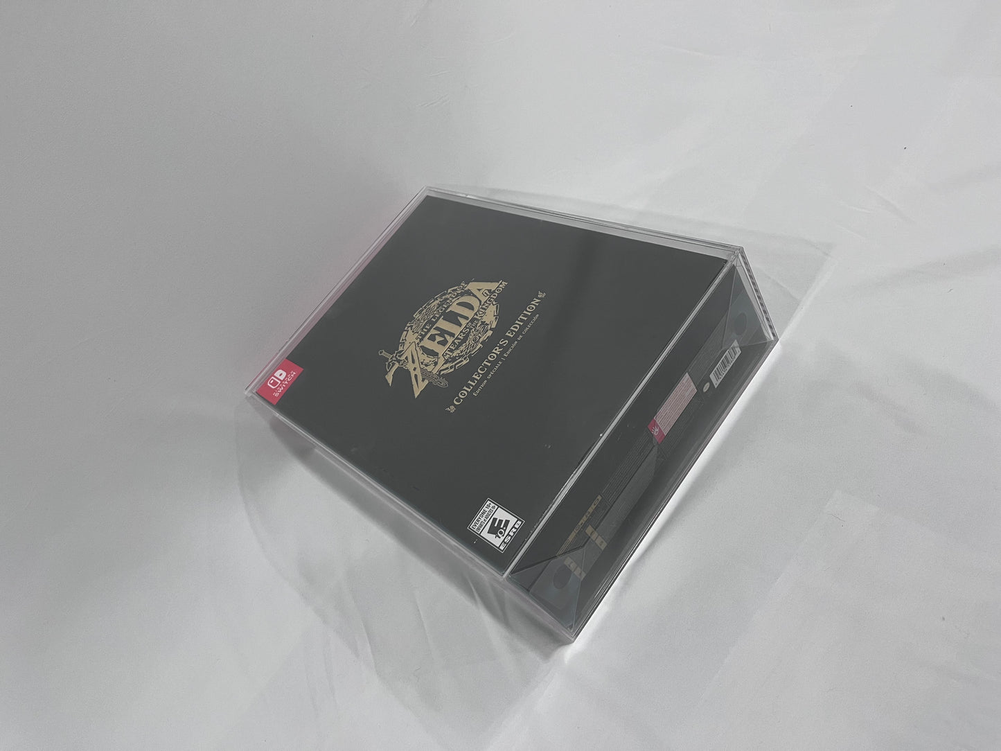 Zelda Tears of the Kingdom, Acrylic Box Protector and Display Case